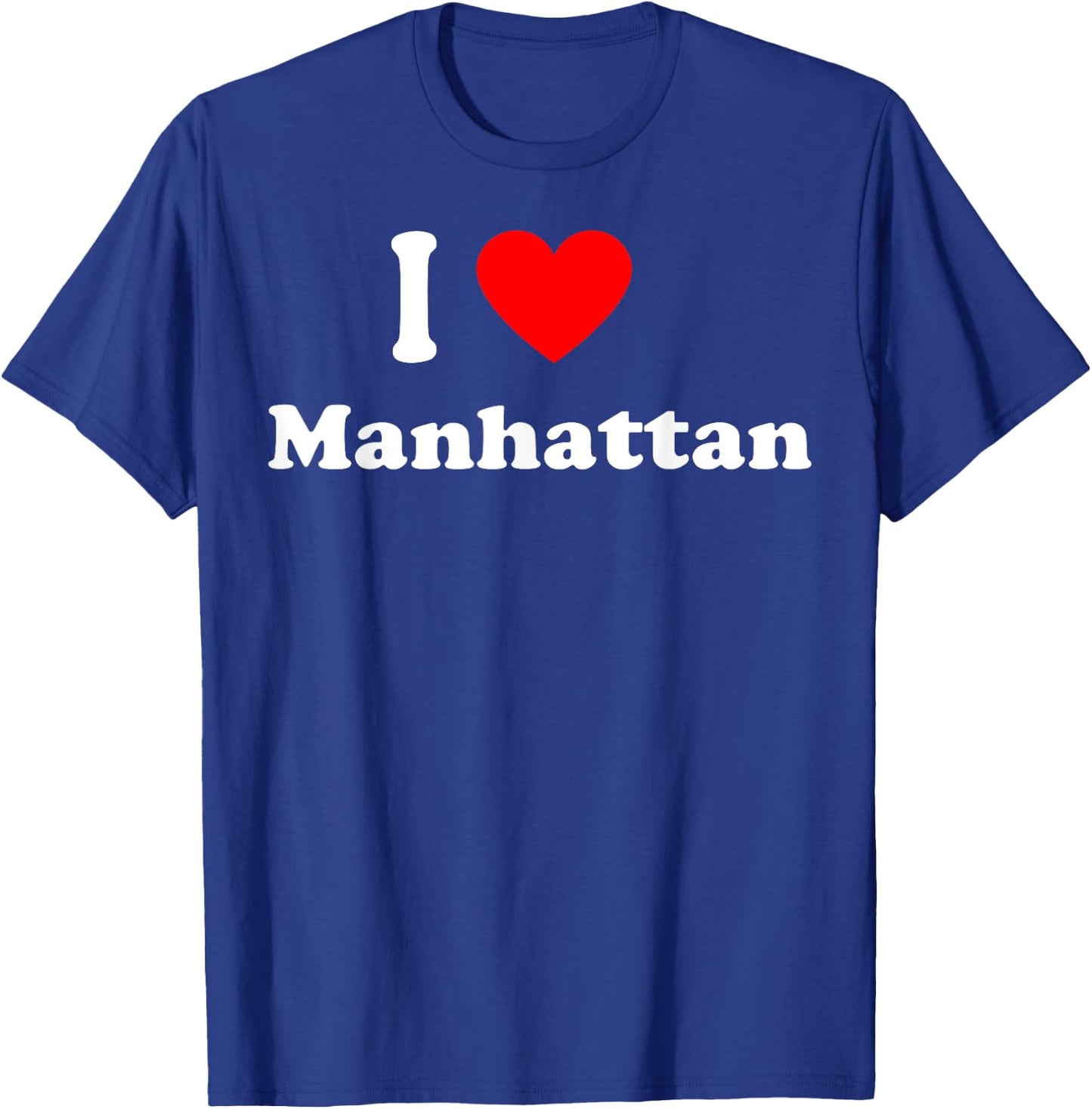 I Love Manhattan Matching Hometown Classic T-Shirt - T-Shirt | Royal