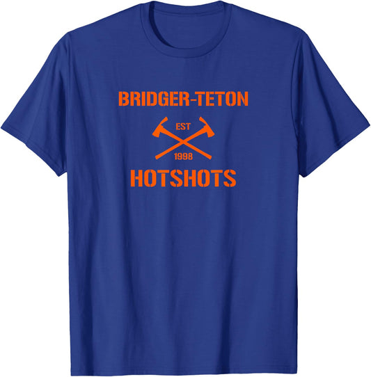 Bridger Teton Hotshots T-Shirt - T-Shirt | Royal