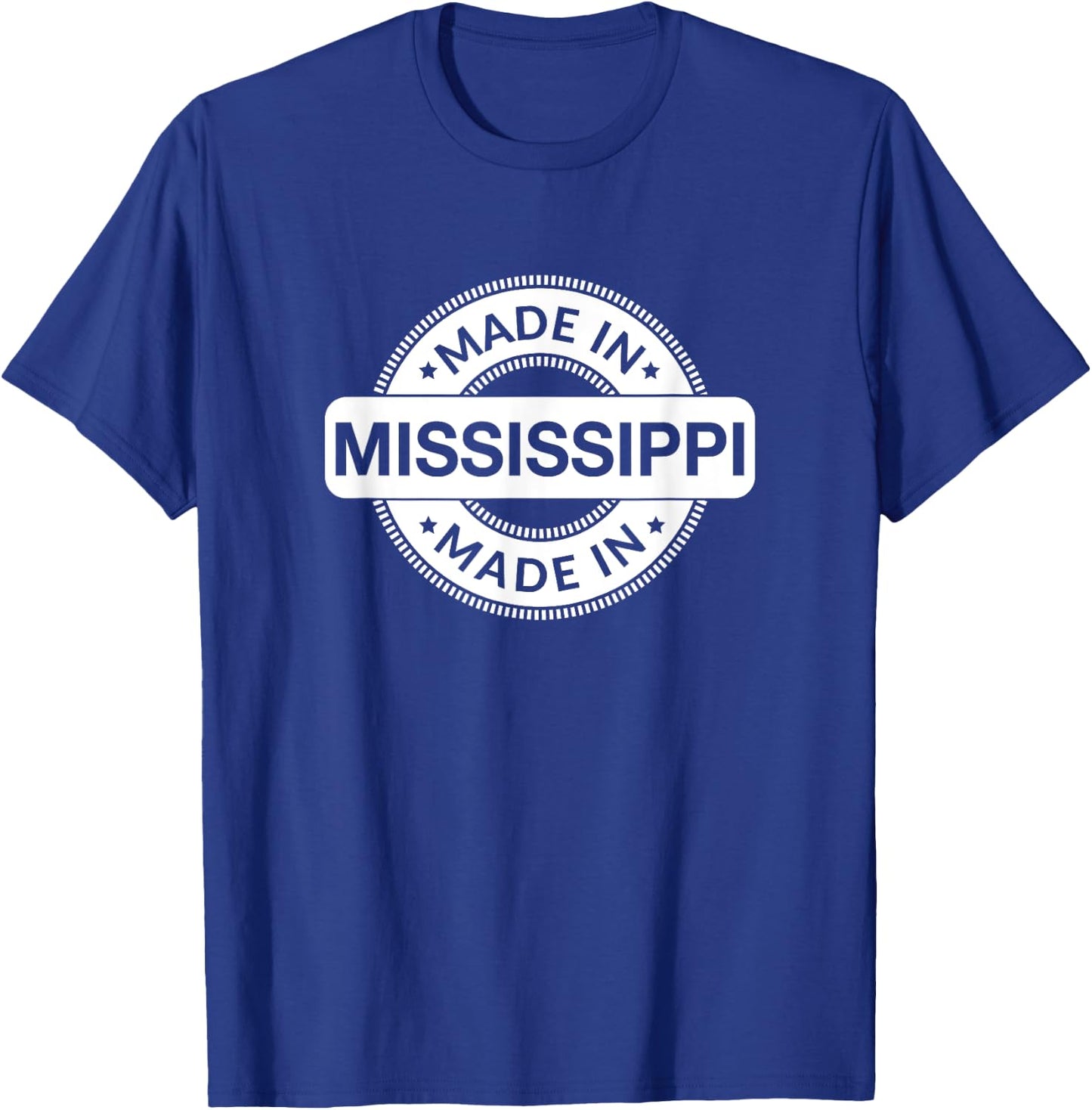 MISSISSIPPI Home - Made in MISSISSIPPI - Classic T-Shirt - T-Shirt | Royal
