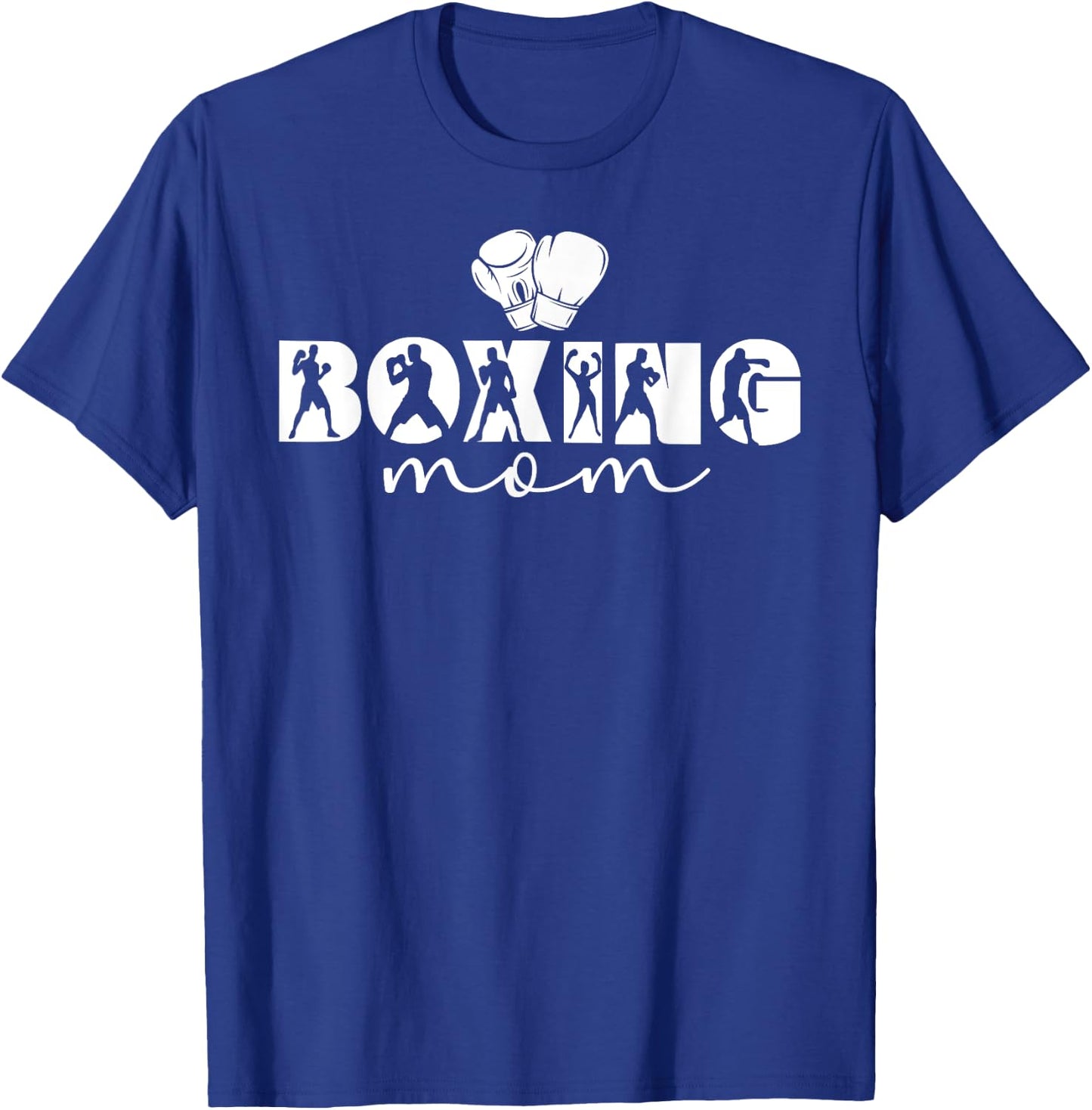 Boxing Mom Boxing Mother Proud Boxing Mama T-Shirt - T-Shirt | Royal