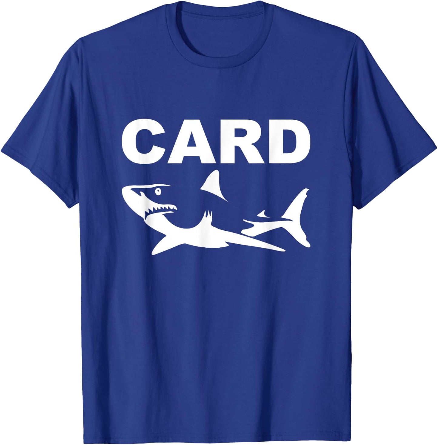 Card Shark Funny Poker Player T-Shirt - T-Shirt | Royal