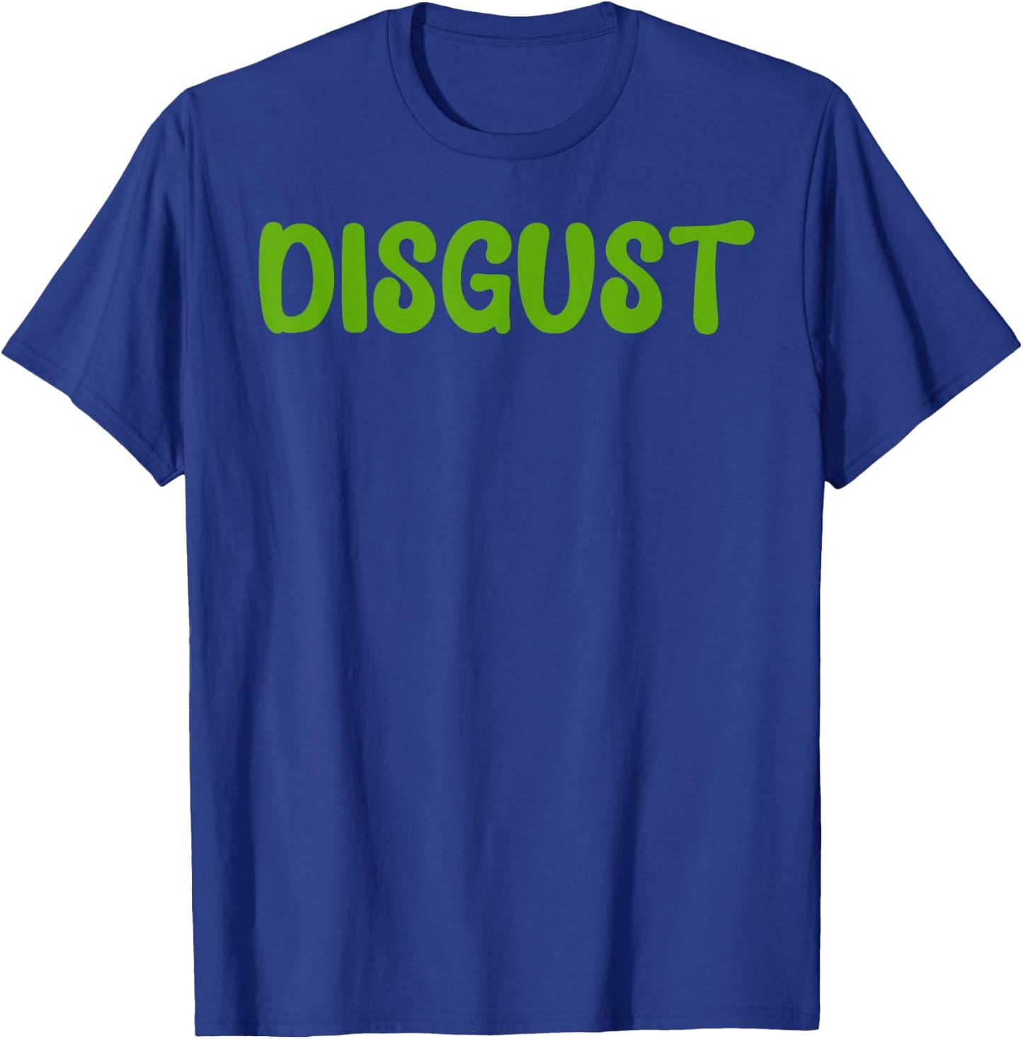 Disgust Lazy Halloween Costume Funny Last Minute Kids T-Shirt - T-Shirt | Royal