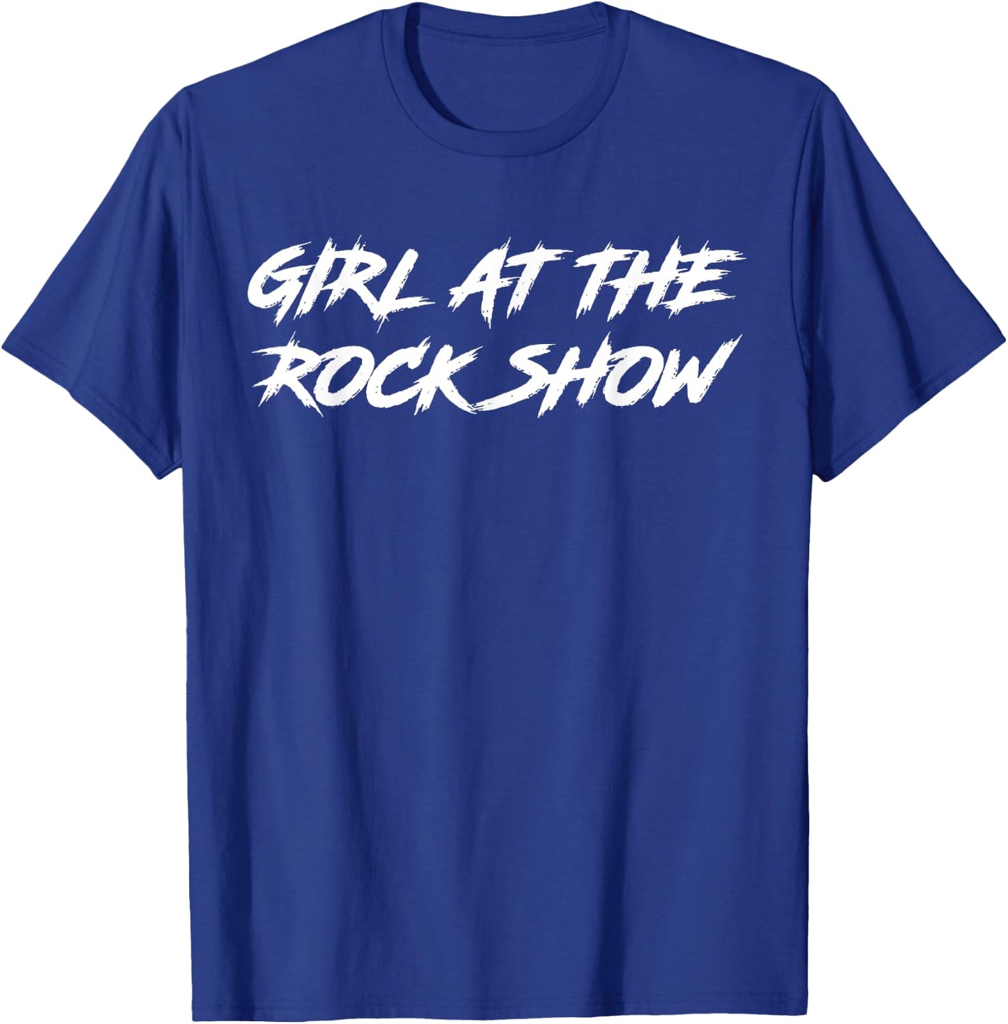 Girl At The Rock Show T-Shirt - T-Shirt | Royal