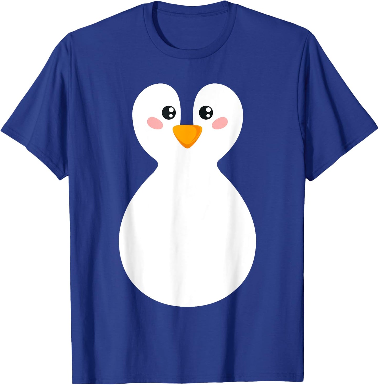 Funny lazy easy penguin costume for DIY halloween party T-Shirt - T-Shirt | Royal