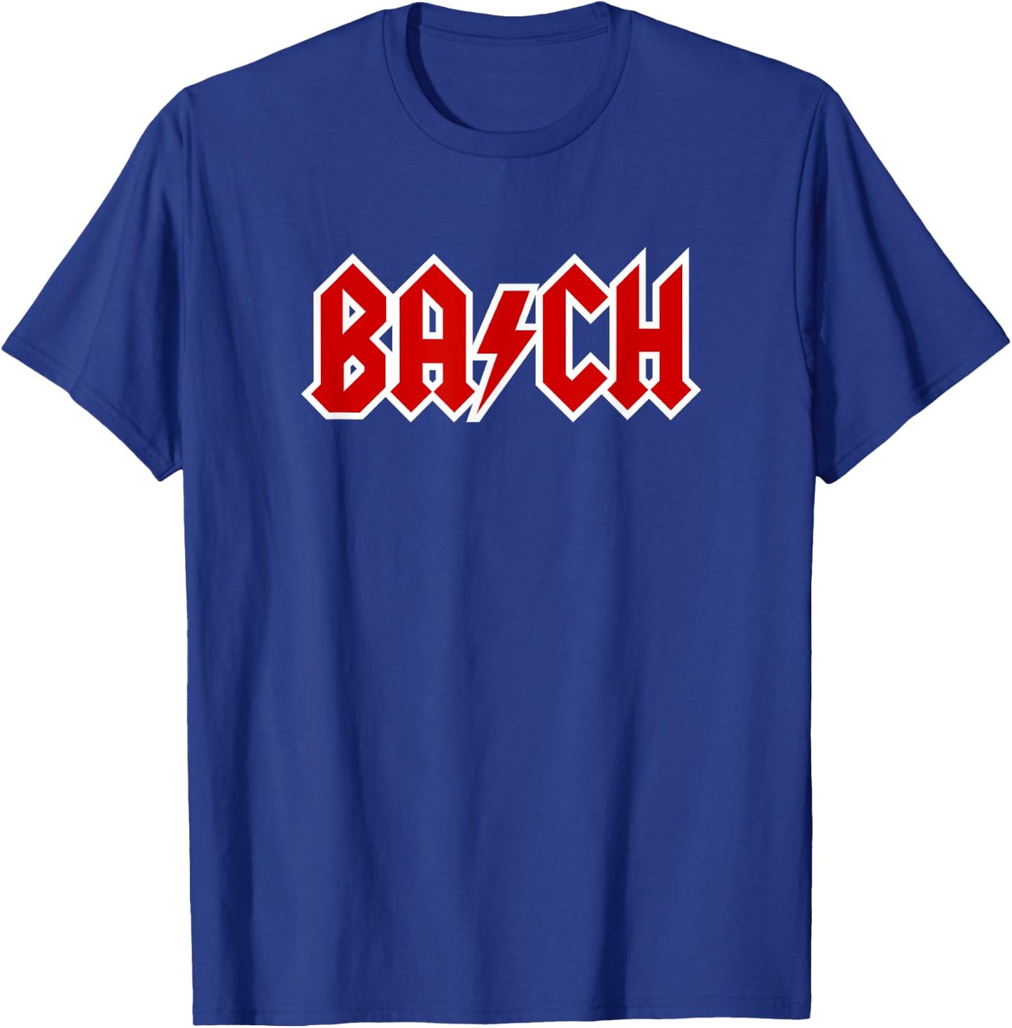 Classical music Johann Sebastian Bach music Hard Rock music T-Shirt - T-Shirt | Royal