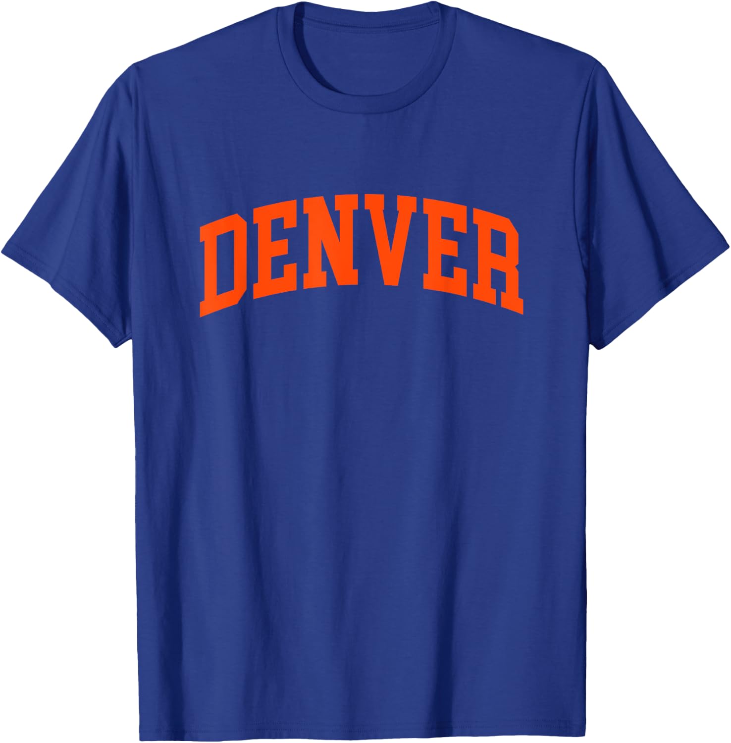 DENVER - Throwback Design - Classic T-Shirt - T-Shirt | Royal
