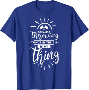 Flag Spinner Gift Design Winter Guard Color Guard T-Shirt - T-Shirt | Royal