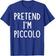 Pretend I'm Piccolo Lazy Easy Halloween Matching Costume T-Shirt - T-Shirt | Royal