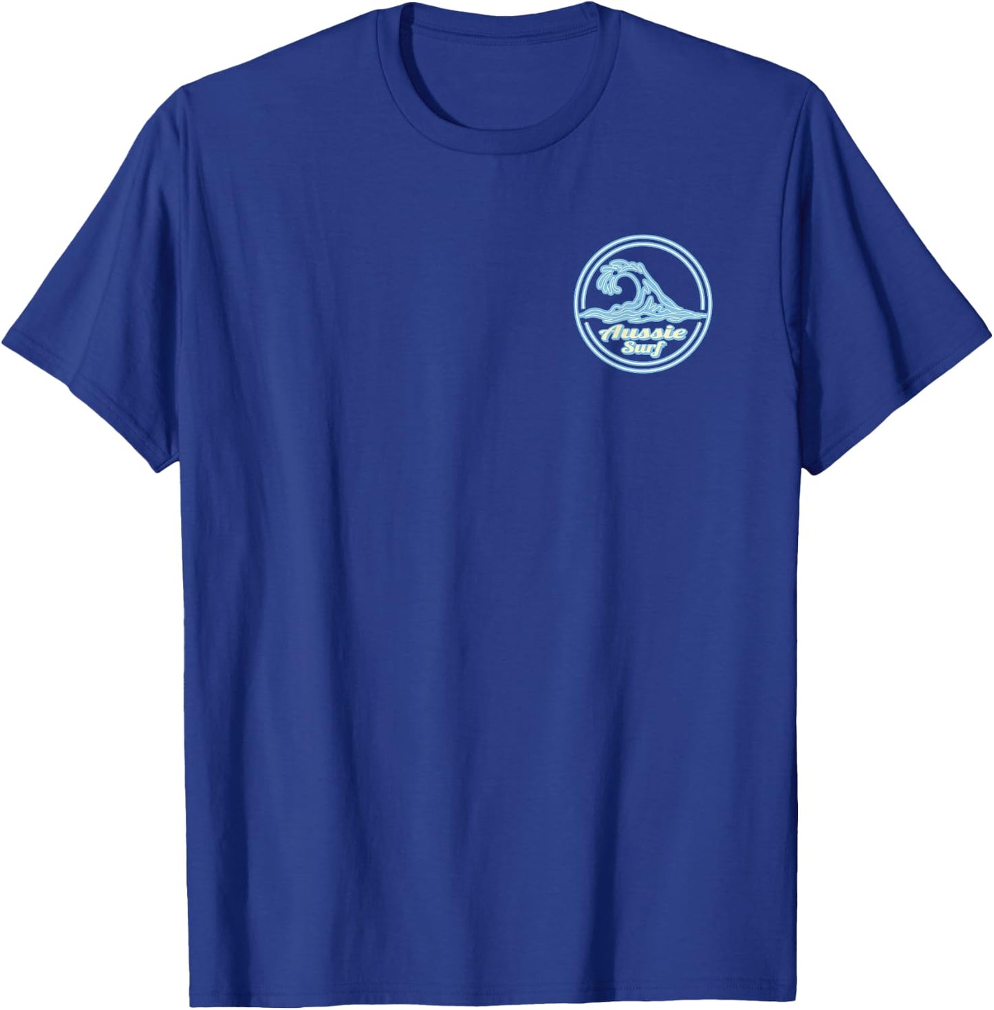 Byron Bay Big Wave Surf Club, surfing graphic T-Shirt - T-Shirt | Royal