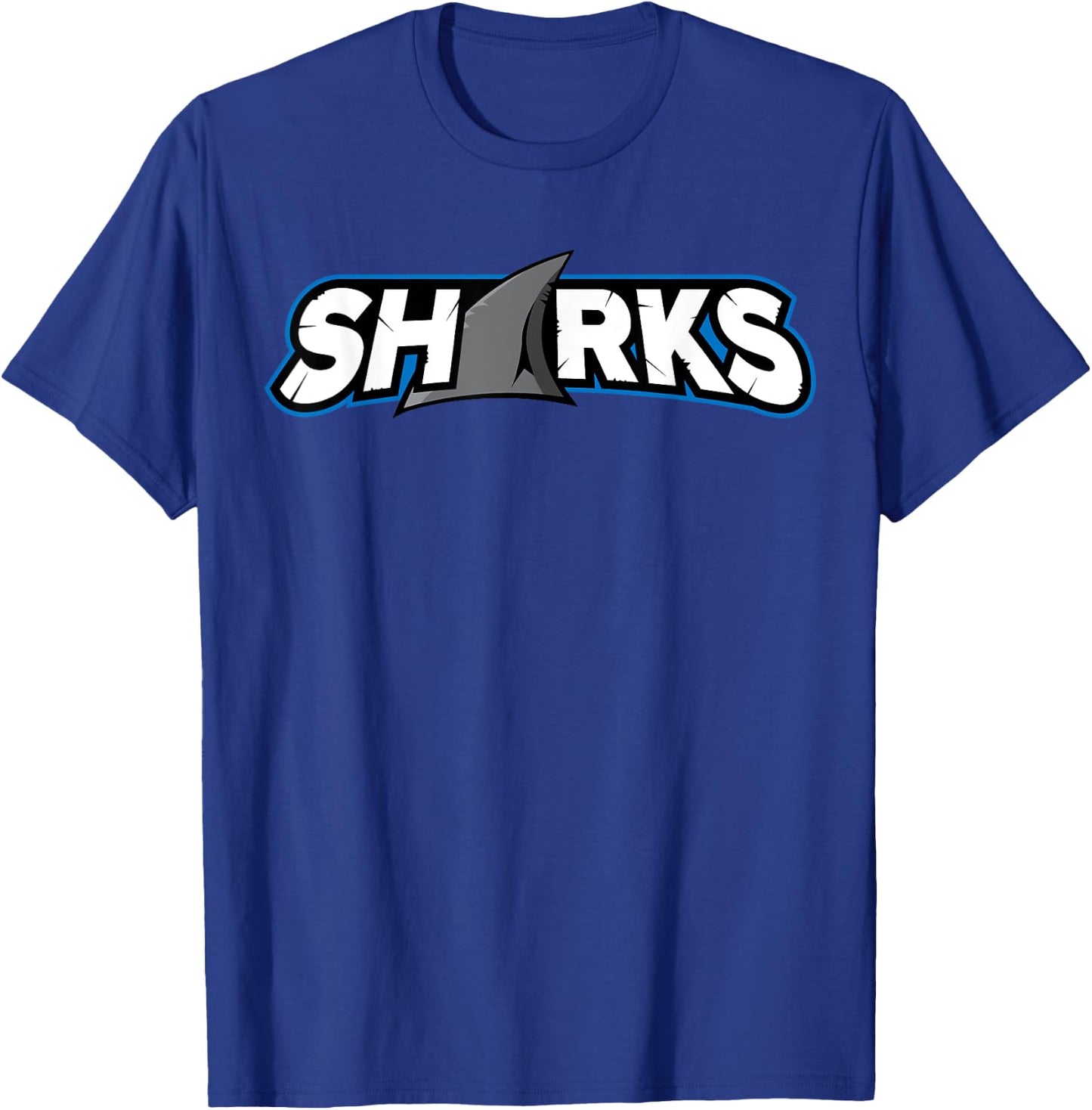 Sharks Team T-Shirt - T-Shirt | Royal