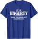 It's A HAGERTY Thing You Wouldn't Understand Personalized T-Shirt - T-Shirt | Royal
