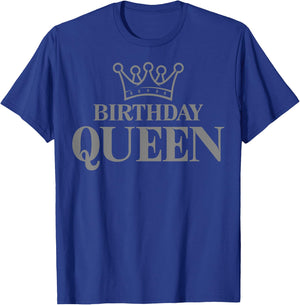 Crown - Birthday Queen T-Shirt - T-Shirt | Royal