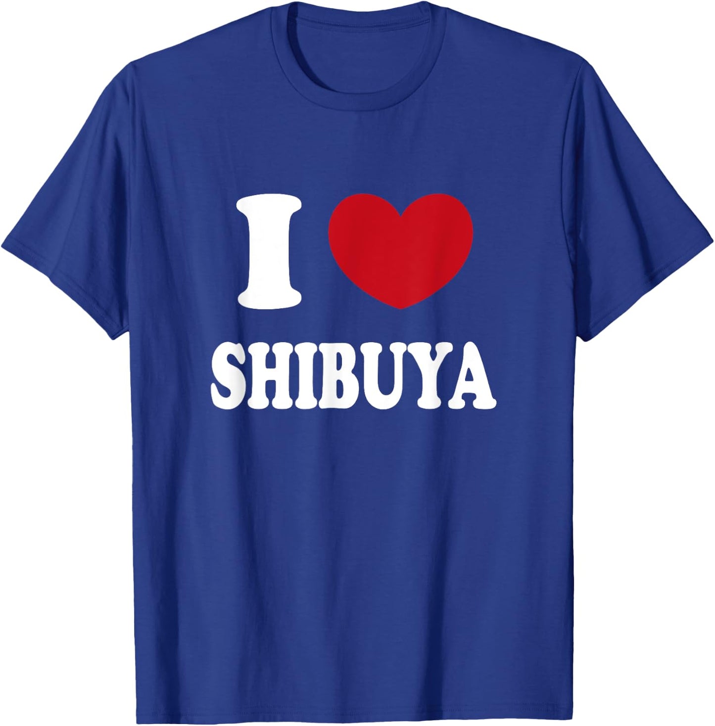 I Love Shibuya T-Shirt - T-Shirt | Royal