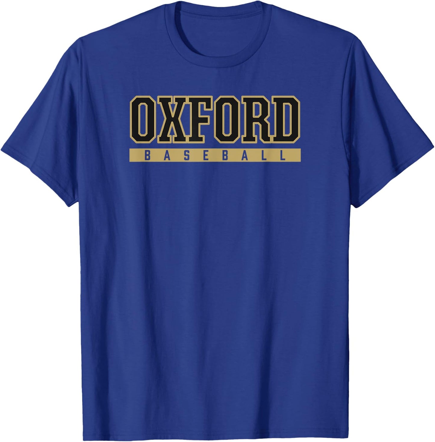 Oxford High School Baseball T-Shirt - T-Shirt | Royal