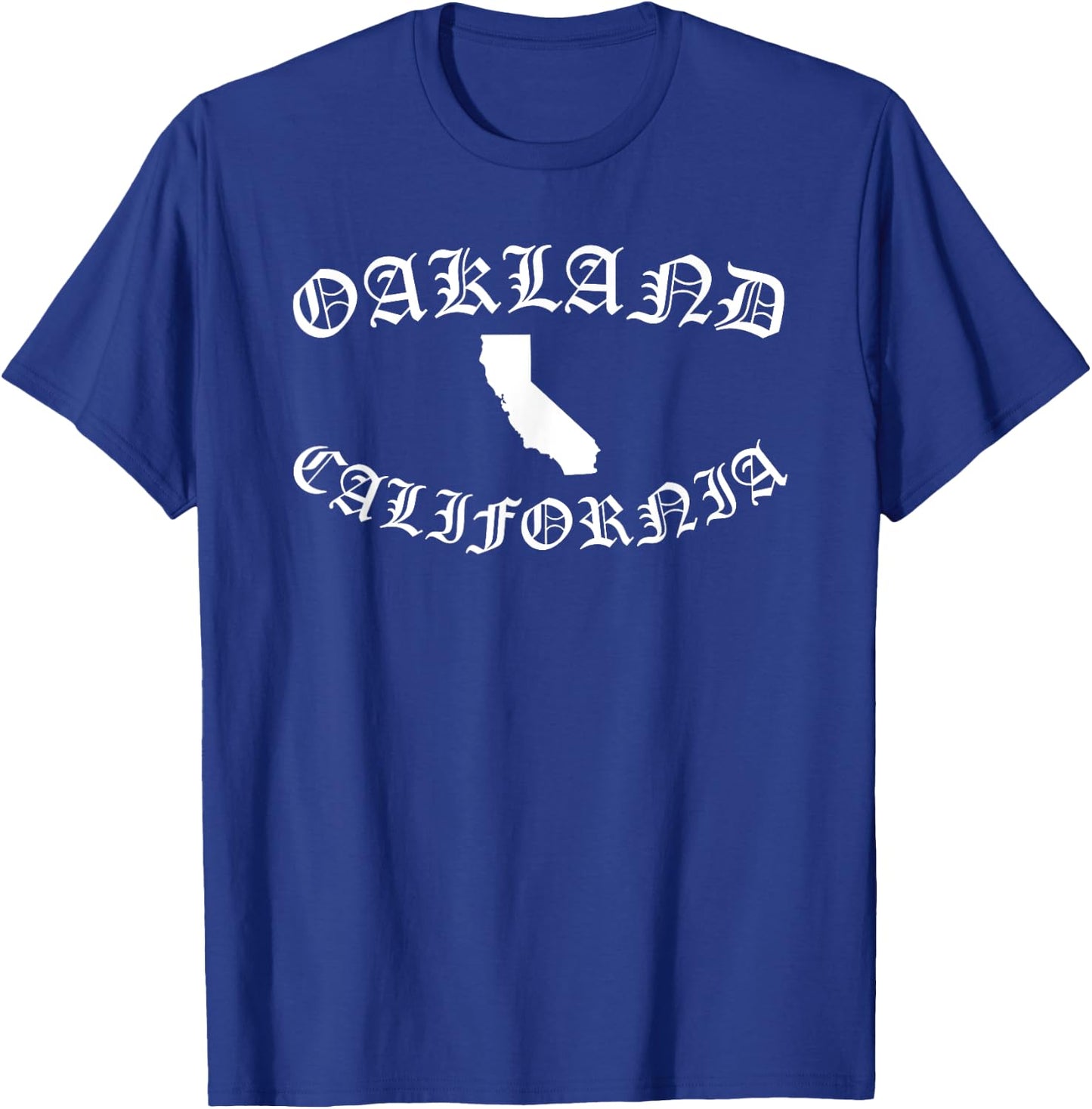 Oakland California Bear Retro East Bay Area SF 510 Norcal T-Shirt - T-Shirt | Royal