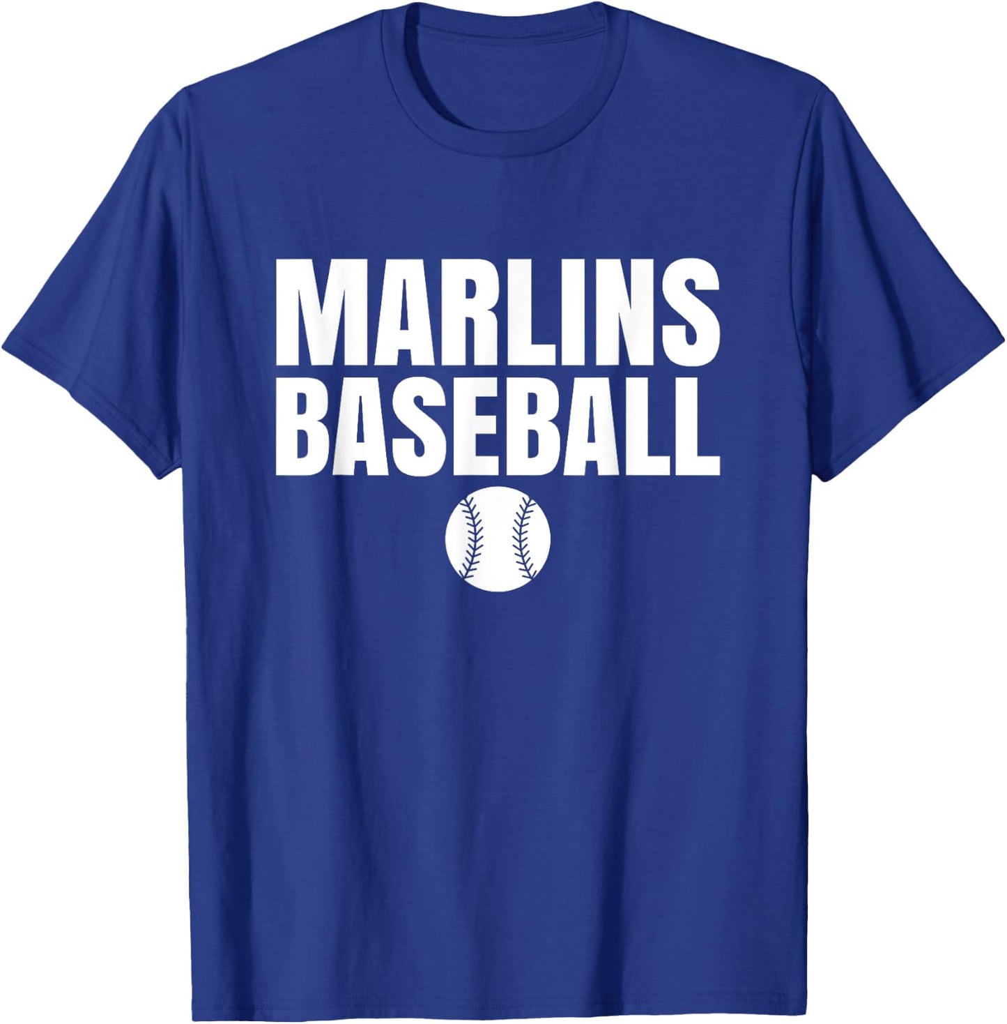 Marlins Mercy Baseball T-Shirt - T-Shirt | Royal