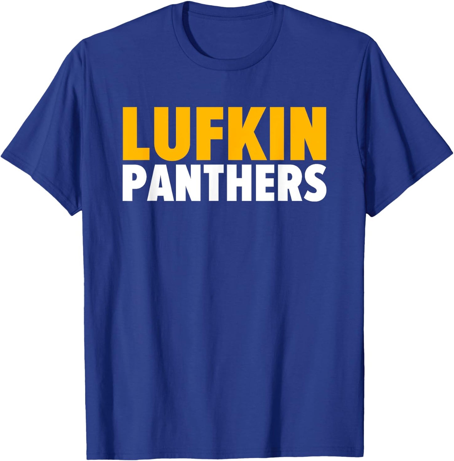 Lufkin Panthers Bold T-Shirt - T-Shirt | Royal