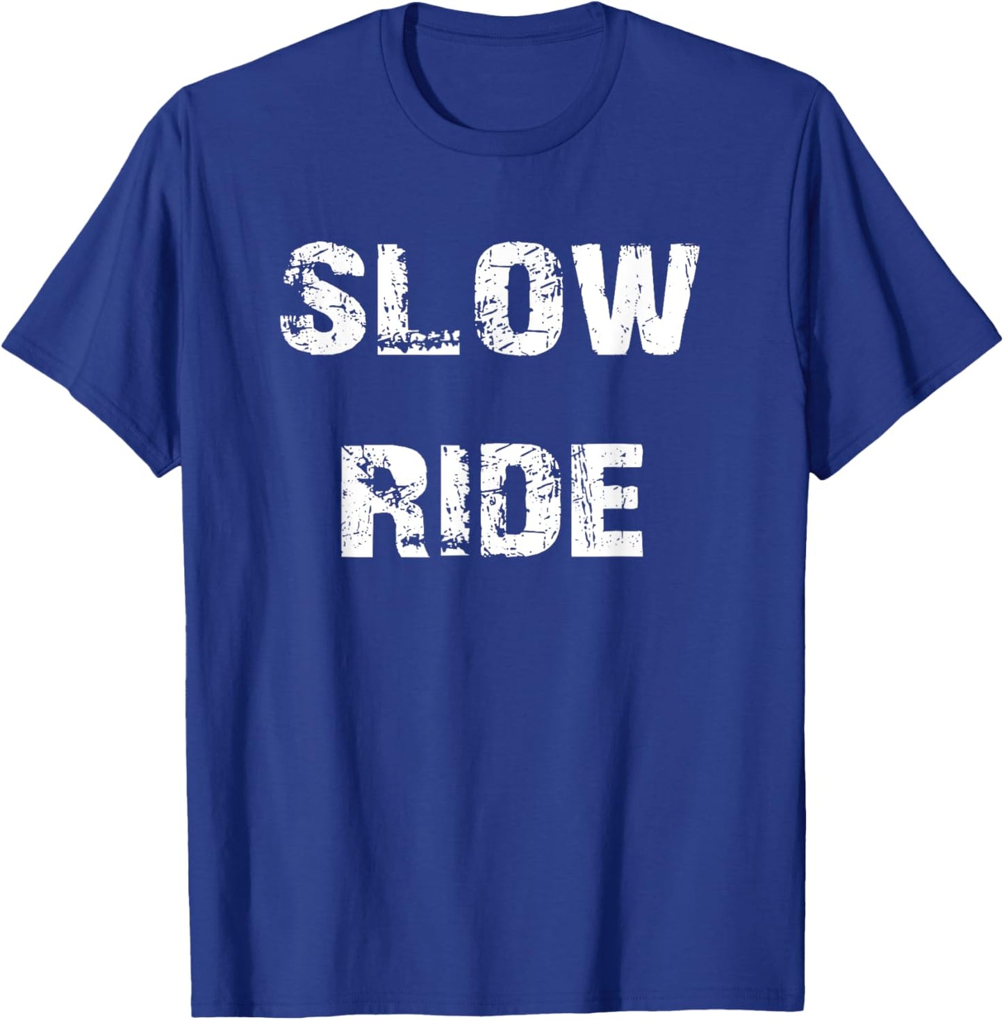 Slow Ride Classic Rock T-Shirt - T-Shirt | Royal