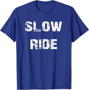 Slow Ride Classic Rock T-Shirt - T-Shirt | Royal