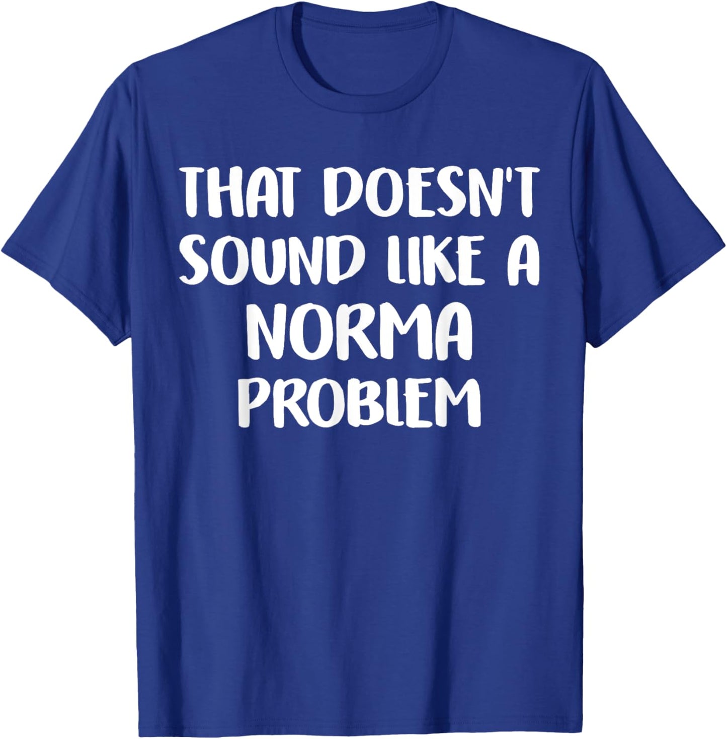 Norma Personalized Cute Flower Girls Norma Name T-Shirt - T-Shirt | Royal