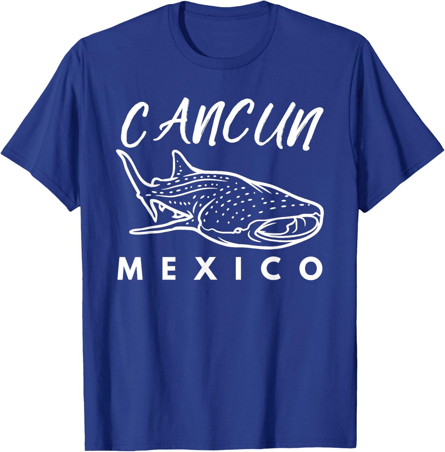 Whale Shark CANCUN MEXICO Family Trip Vacation Matching Sea T-Shirt - T-Shirt | Royal
