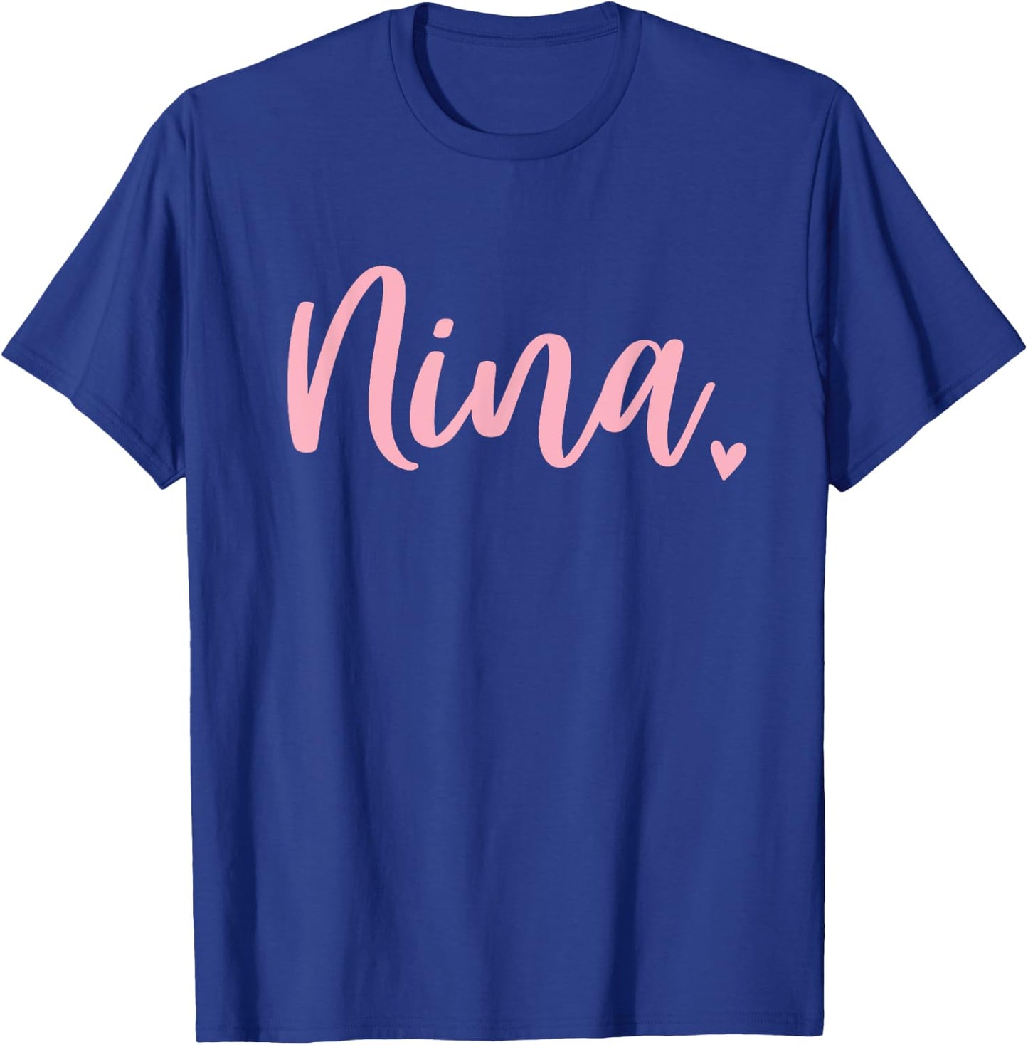 Nina Grandma Cute Pink T-Shirt - T-Shirt | Royal