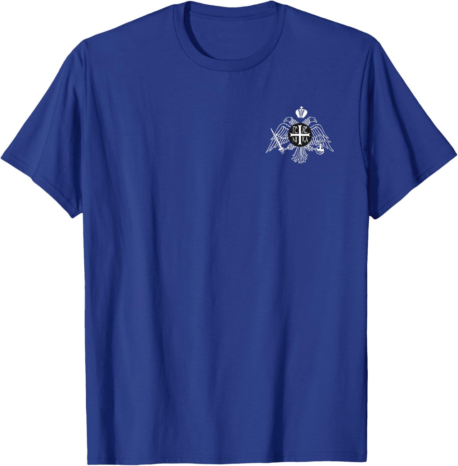 Byzantine Eagle (Pocket) T-Shirt - T-Shirt | Royal