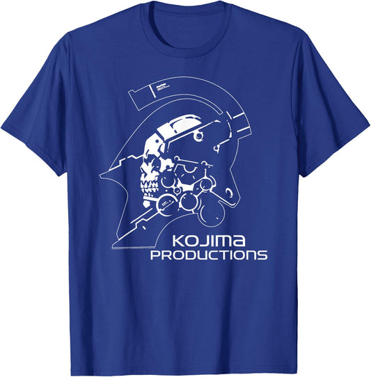 Kojima Productions White Video Gaming Merch T-Shirt - T-Shirt | Royal