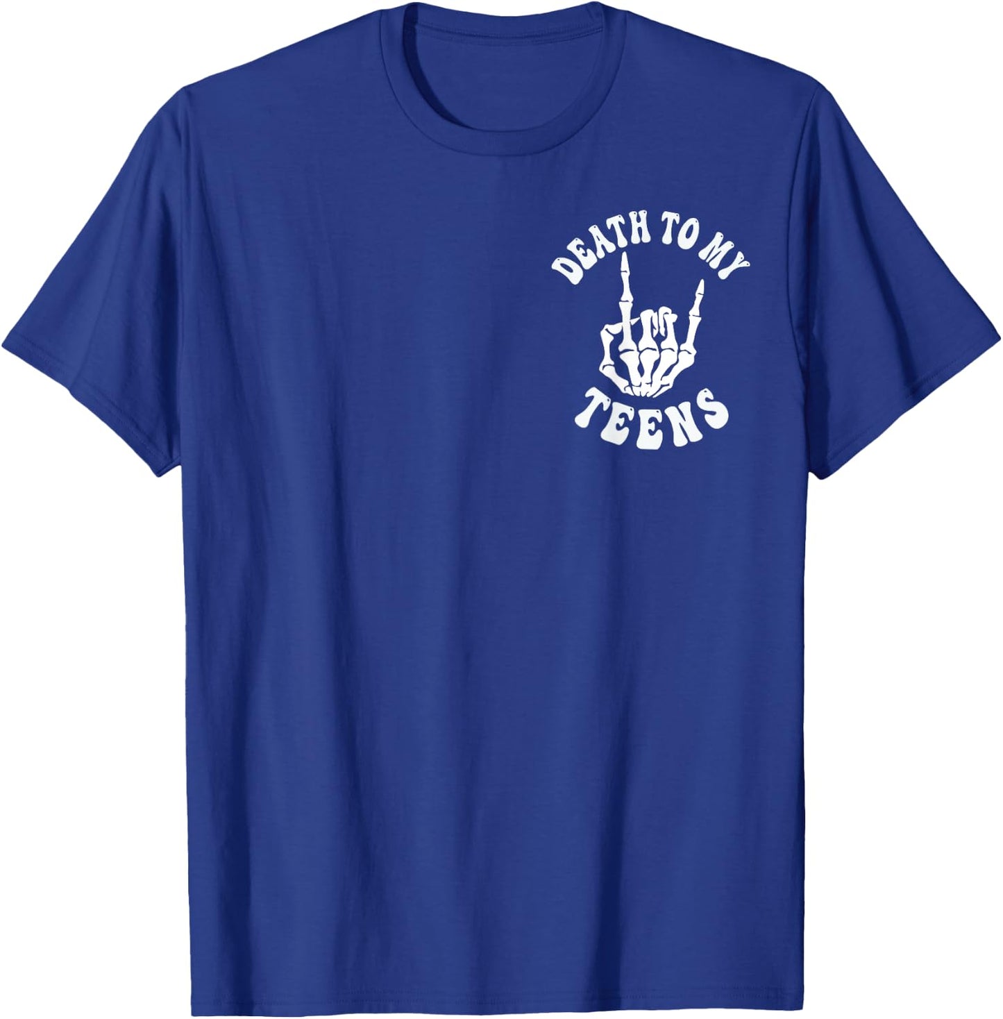 Funny Death To My Teens R.I.P Turning Twenties 20th Birthday T-Shirt - T-Shirt | Royal