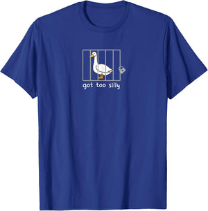 Got to silly funny Silly Goose In Jail T-Shirt - T-Shirt | Royal