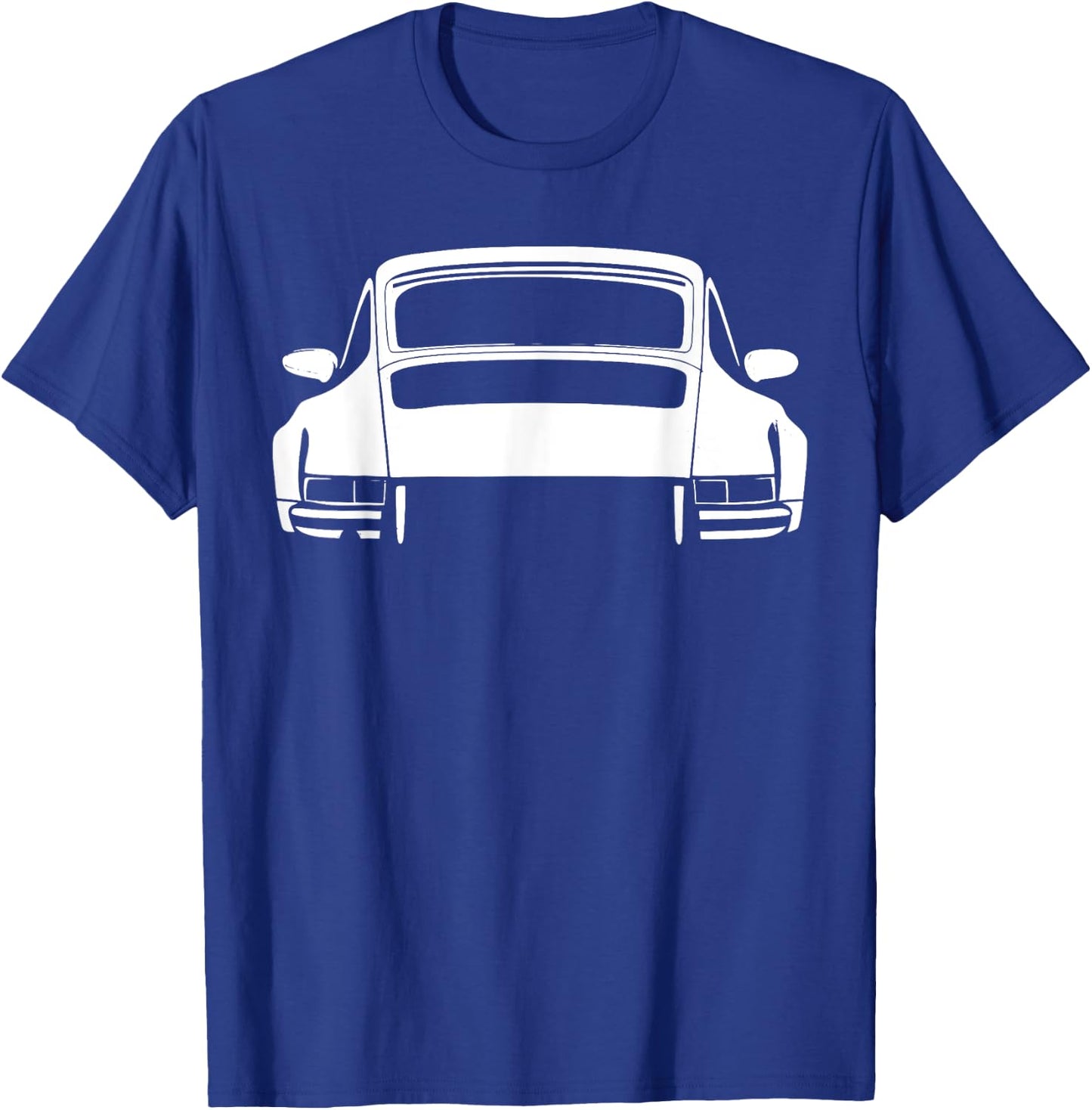 Legendary Racing Sports Car Iconic Racing Car Silhouette T-Shirt - T-Shirt | Royal