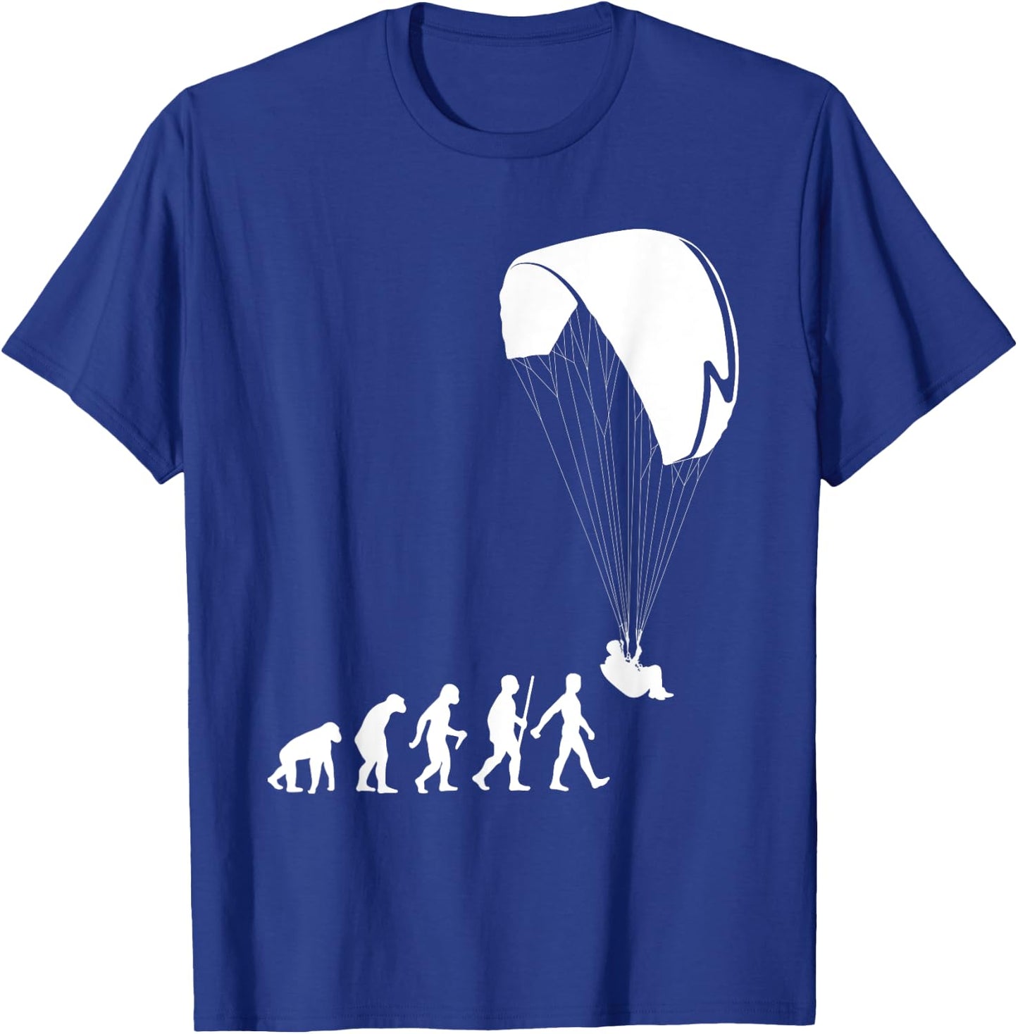 Cool Paragliding Design Women Paramotor Paraglider T-Shirt - T-Shirt | Royal