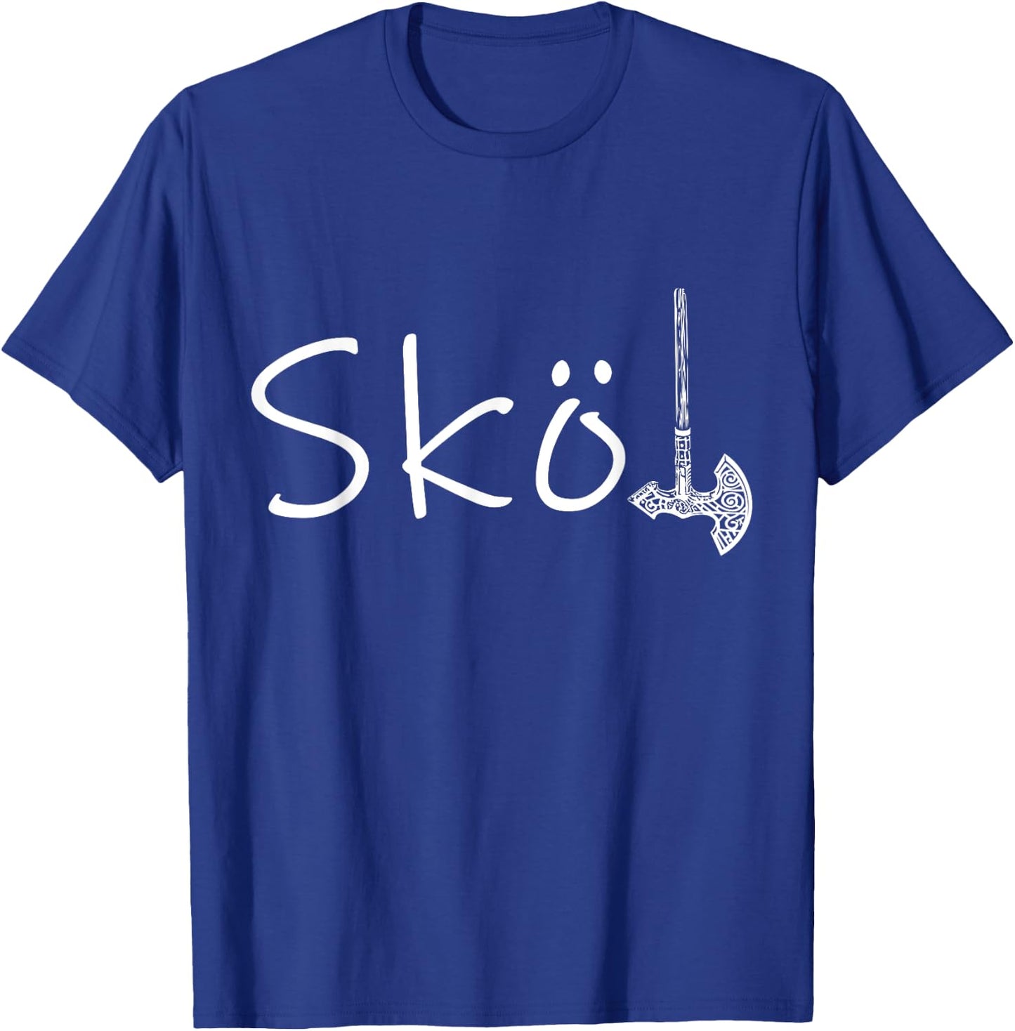 Söll Viking Skol Axe Valhalla Thor Warrior T-Shirt - T-Shirt | Royal