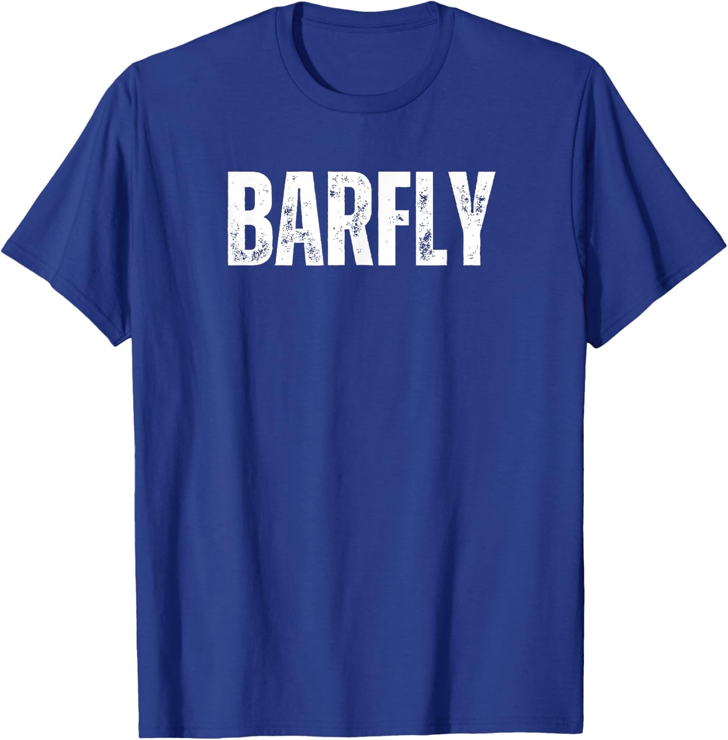 Funn Word Bar Fly Bar Regular Drinking Beer T-Shirt - T-Shirt | Royal