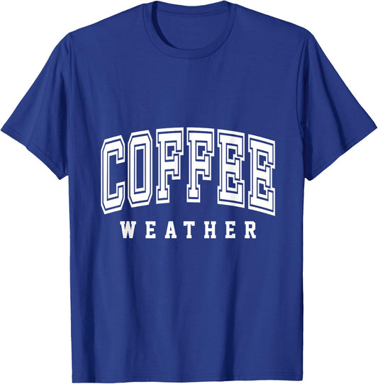 Coffee Weather Lovers Club Shirts T-Shirt - T-Shirt | Royal