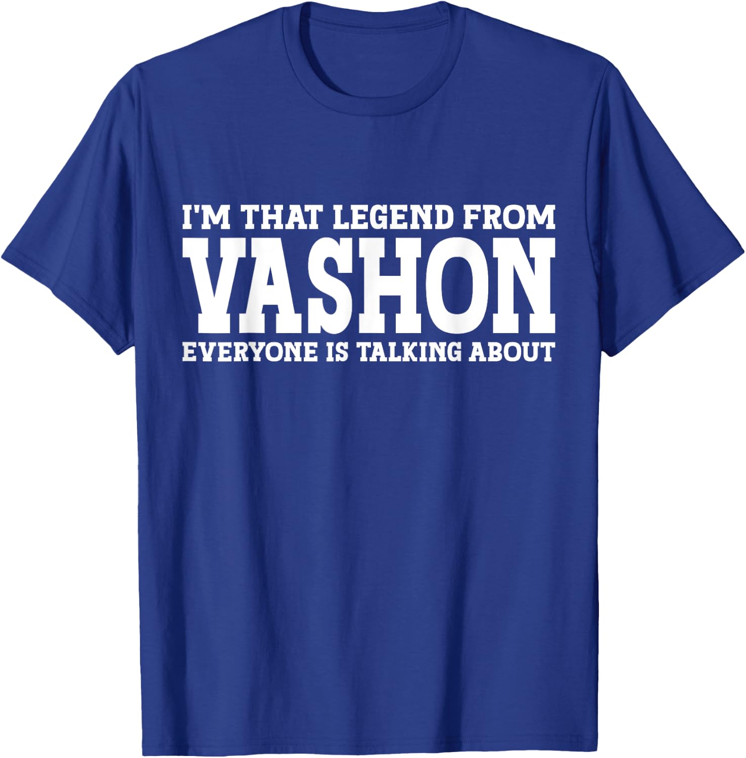 Vashon Hometown WA Washington Home Roots Funny City Vashon T-Shirt - T-Shirt | Royal