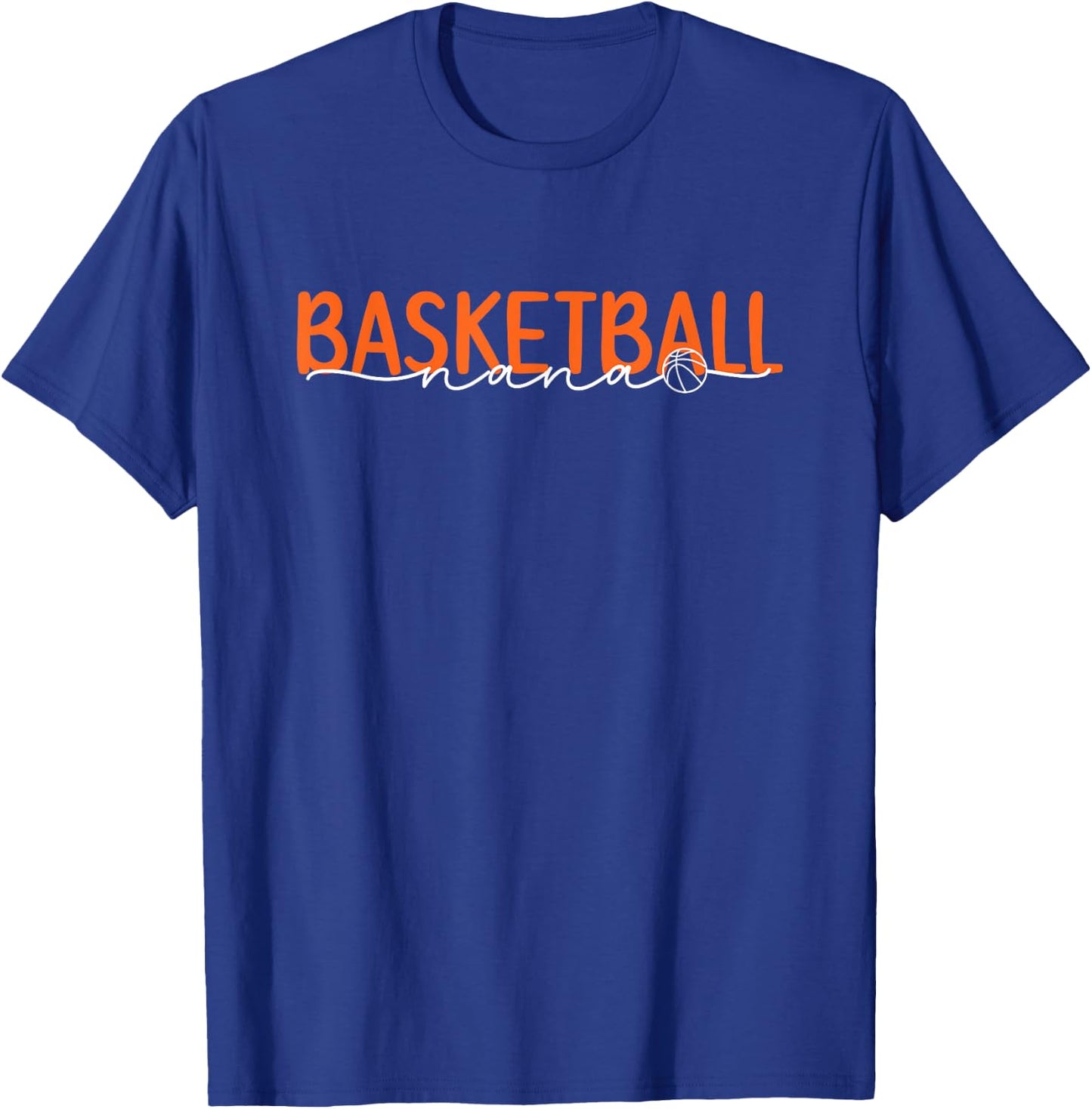 Basketball Nana Grandma Nana Of A Basketball Player T-Shirt - T-Shirt | Royal