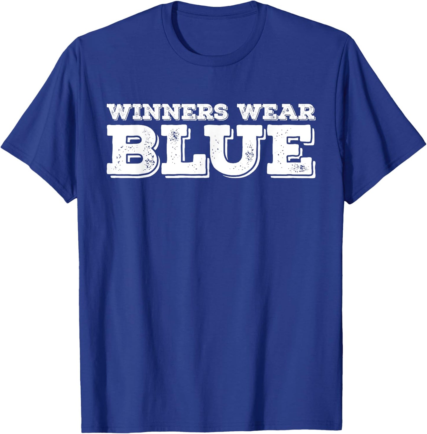 Winners Wear Blue Spirit Wear Team Game Color War Funny T-Shirt - T-Shirt | Royal