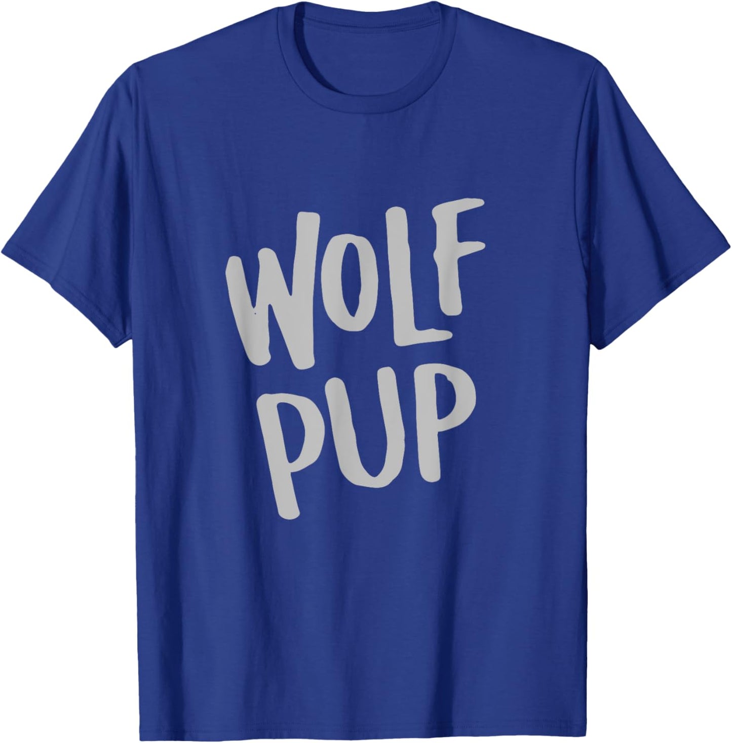 Wolf Pup Shirt, Matching Family, Baby Shower, New Mom Gifts T-Shirt - T-Shirt | Royal