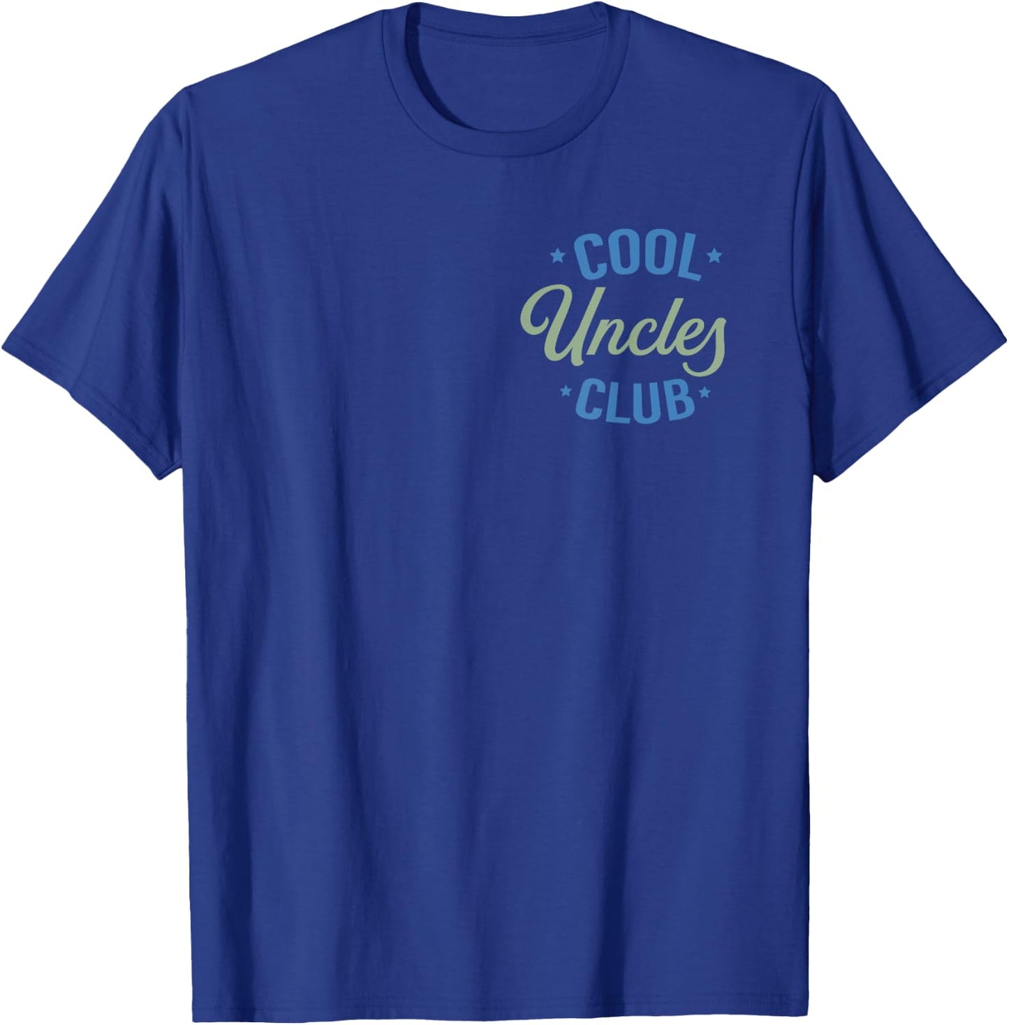 Cool Uncles Club Best Uncle Ever Funny Pocket Fathers Day T-Shirt - T-Shirt | Royal