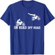 Kids motocross funny dirt bike toddler boy dirt biking T-Shirt - T-Shirt | Royal