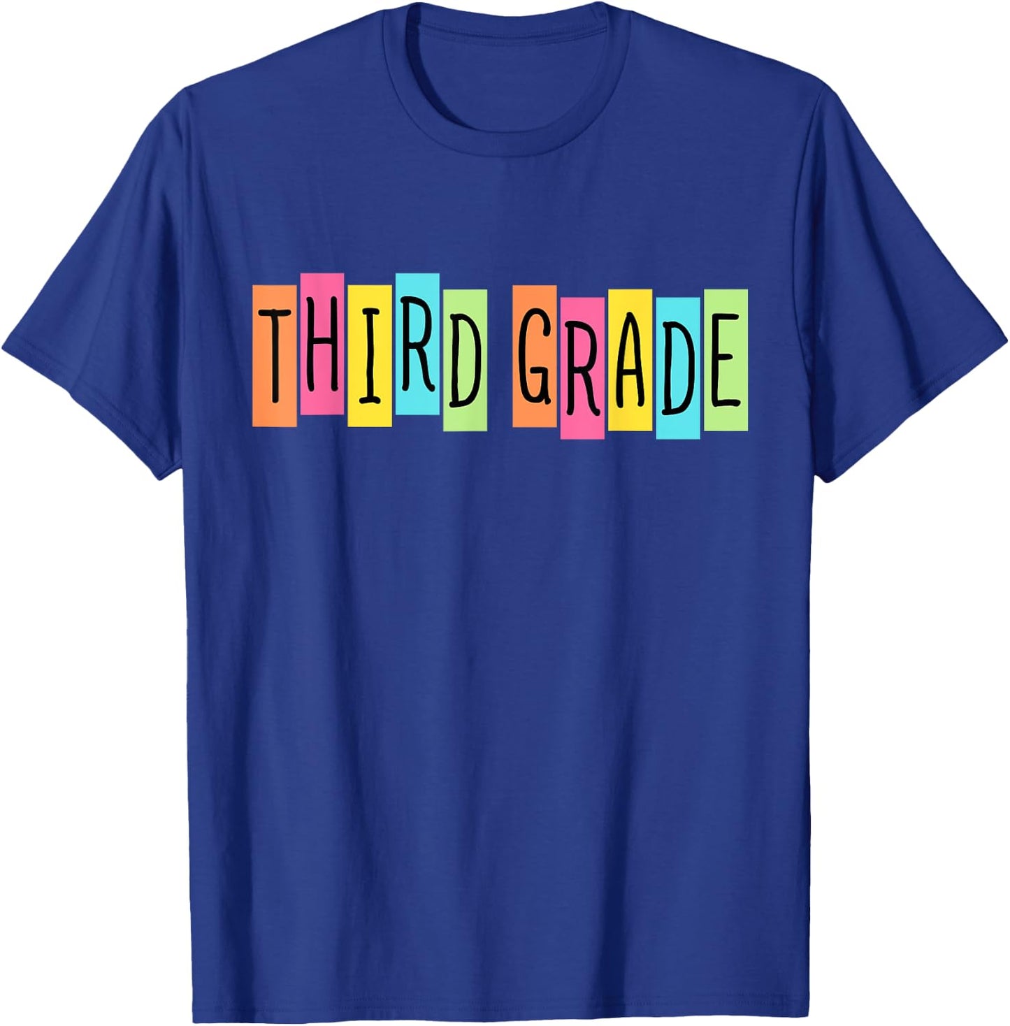 Third Grade Welcome Back To School 3rd Grade Teachers Kids T-Shirt - T-Shirt | Royal