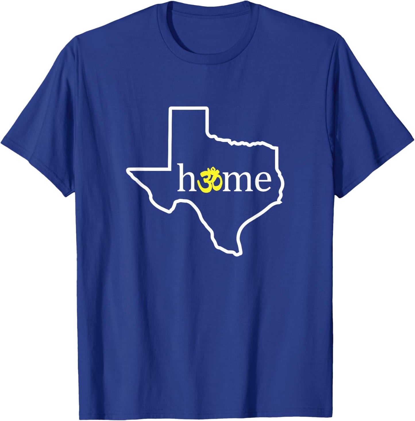 Texas Om Home T-Shirt - T-Shirt | Royal