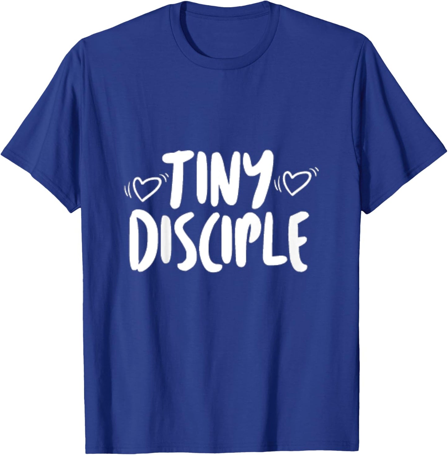 Kids Tiny Disciple Faith Based Christian Children Gift T-Shirt - T-Shirt | Royal
