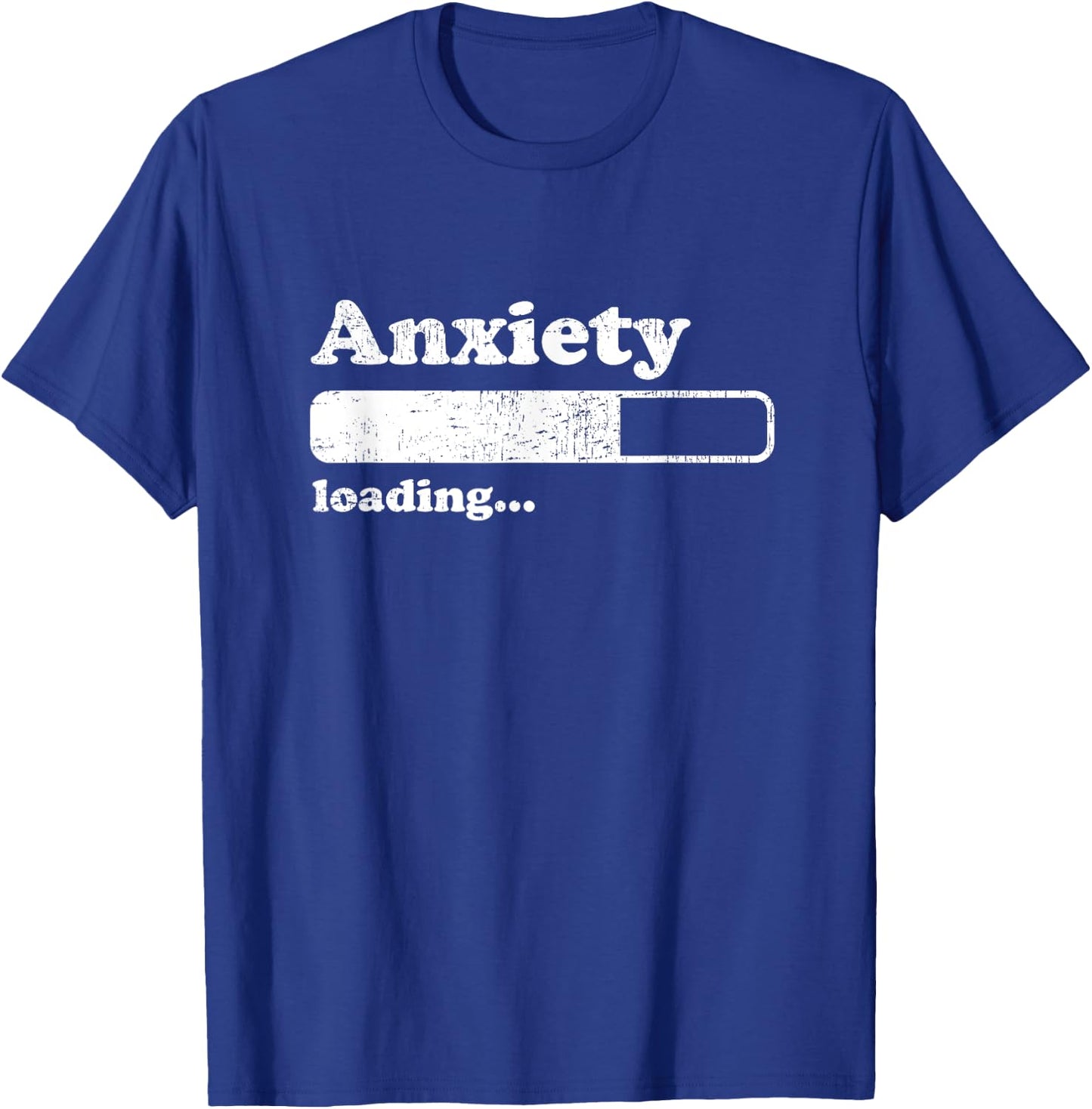 Funny Anxiety Shirts Introvert Social Anxiety T-Shirt - T-Shirt | Royal