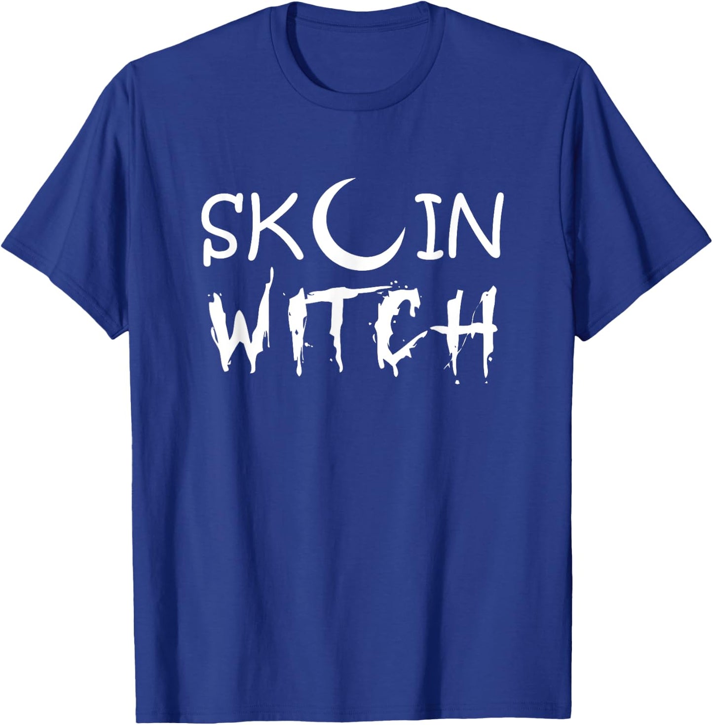 Skin Witch Skin-care Halloween Esthetician T-Shirt - T-Shirt | Royal