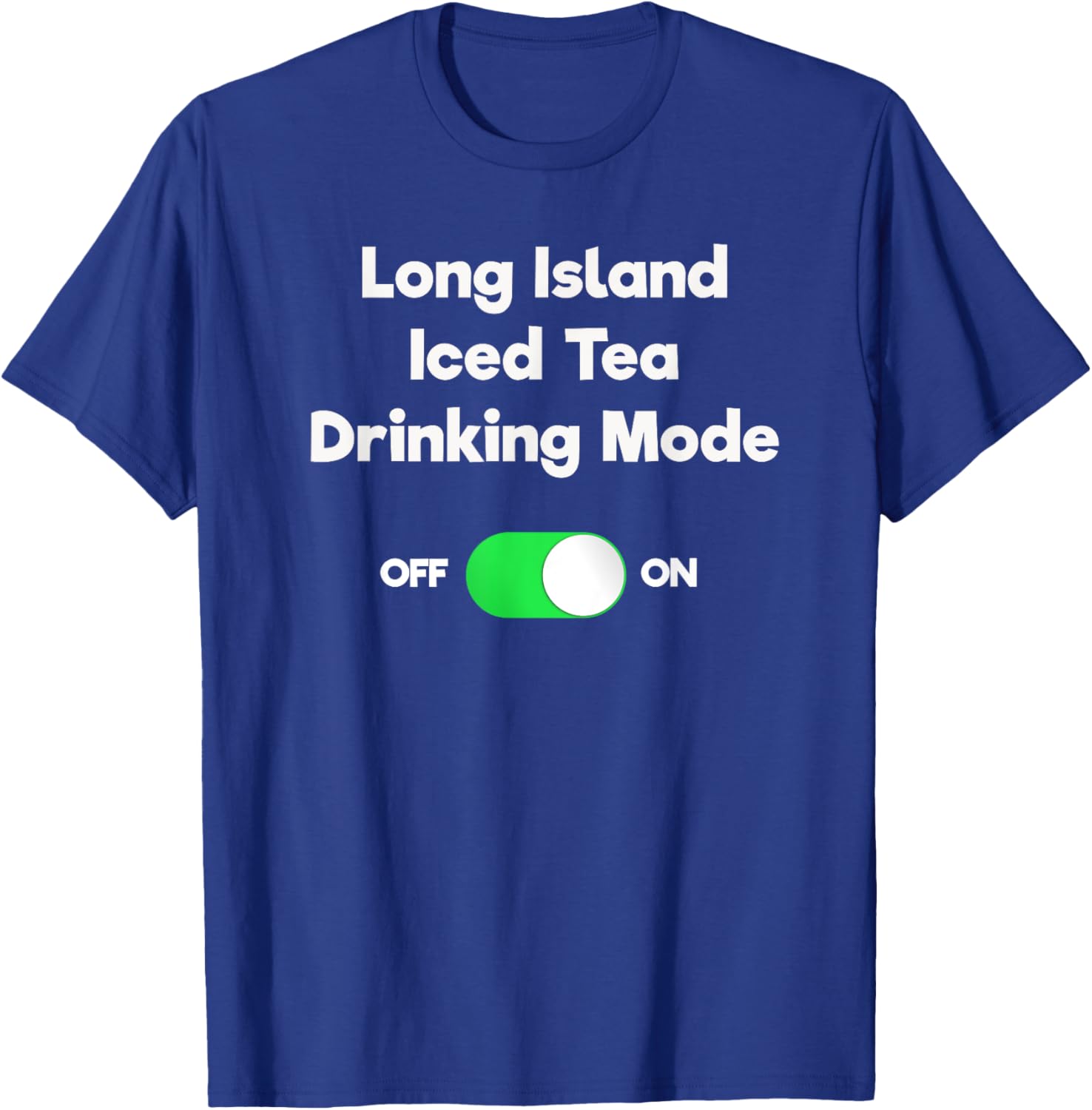 Long Island Iced Tea Shirt - Funny Mode T-Shirt - T-Shirt | Royal