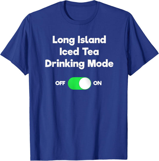 Long Island Iced Tea Shirt - Funny Mode T-Shirt - T-Shirt | Royal