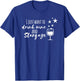 Stargazing and Wine gag gift funny t shirt T-Shirt - T-Shirt | Royal