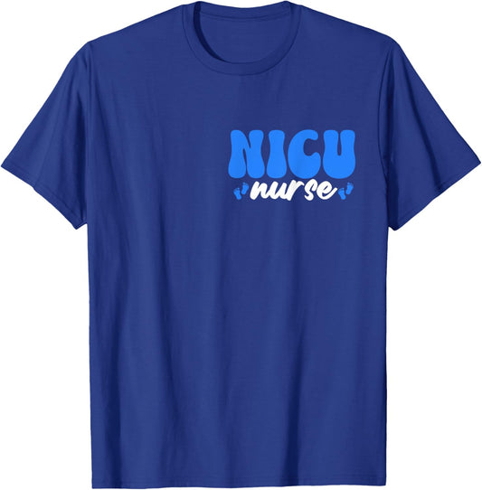 NICU Nurse Neonatal Intensive Care Unit Nursing T-Shirt - T-Shirt | Royal